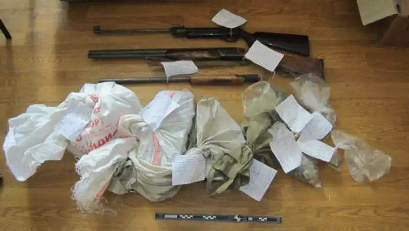 У жителей ВКО изъяли оружие