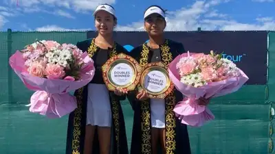 казахстанские теннисисты успешно выступили на международных турнирах 