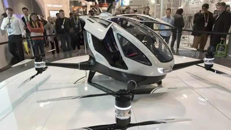 Китайцы представили прототип летающего автомобиля