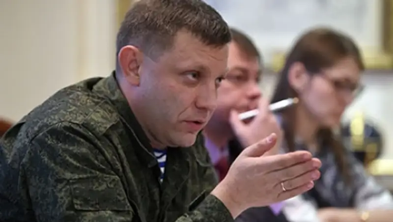 Глава самопровозглашенной ДНР пообещал продолжить наступление до границ Донецкой области