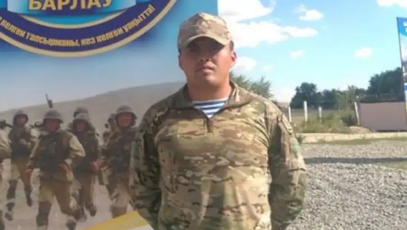 В Талдыкоргане десантник из новостей узнал, кого он спас