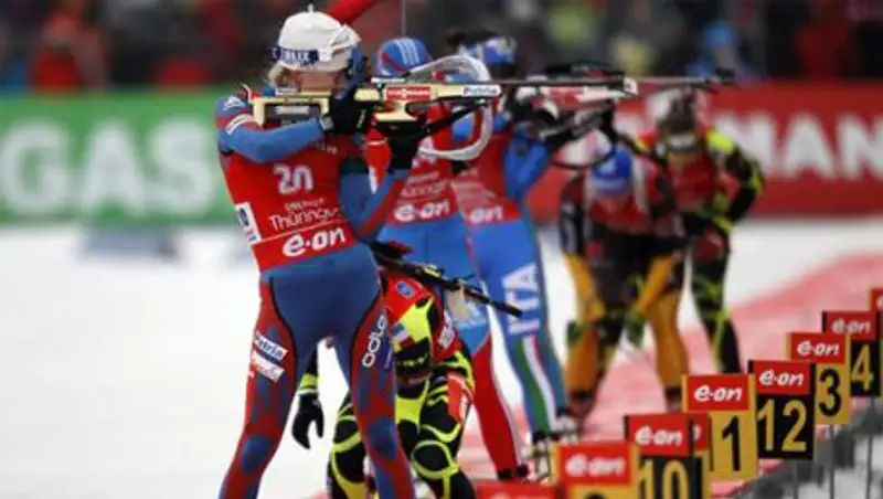 Биатлонистка Анна Кистанова 32-я в гонке преследования