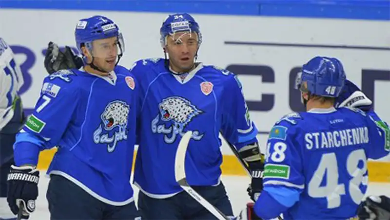 «Барыс» в гостях победил рижское «Динамо»