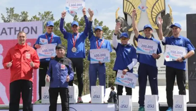 Победителем полумарафона «Арманға жол» стал белорусский спортсмен Владислав Прямов