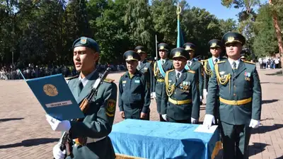 курсанты, фото - Новости Zakon.kz от 29.08.2023 22:04