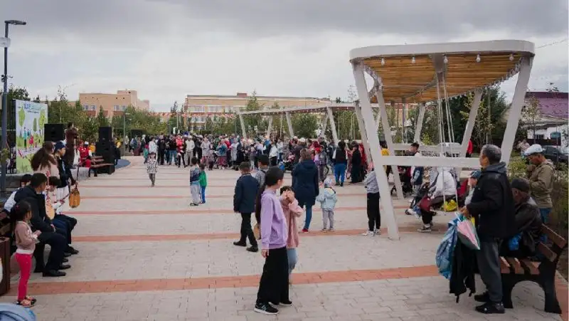 Место для досуга и занятий спортом построили в столичном жилом массиве