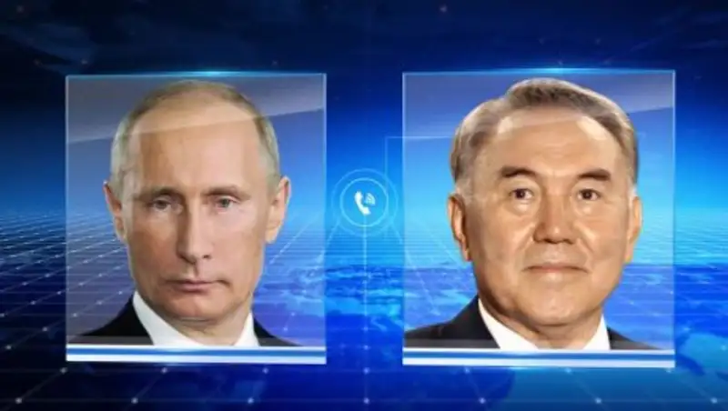 Назарбаев и Путин обсудили прошедшие переговоры по Сирии
