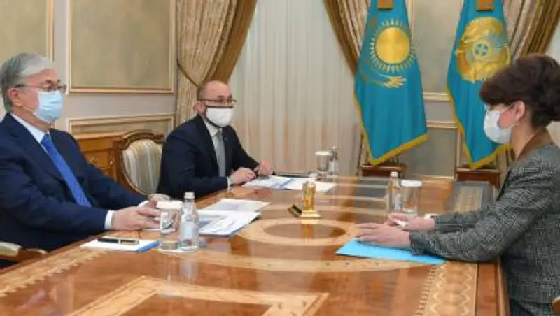 Балаева отчиталась Токаеву о развитии волонтерского движения