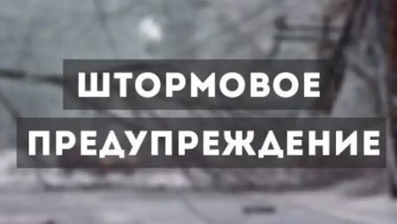 Осадки и гололед. В 12 регионах Казахстана объявлено штормовое предупреждение