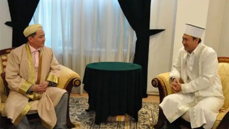 Главные муфтии Казахстана и Монголии подписали меморандум о сотрудничестве