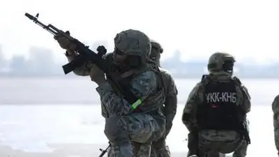 В Талдыкоргане проводятся антитеррористические учения, фото - Новости Zakon.kz от 04.04.2023 10:18
