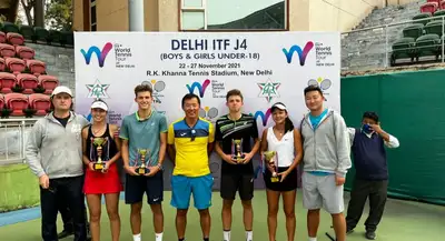 Теннис, чемпионат, фото - Новости Zakon.kz от 29.11.2021 16:24