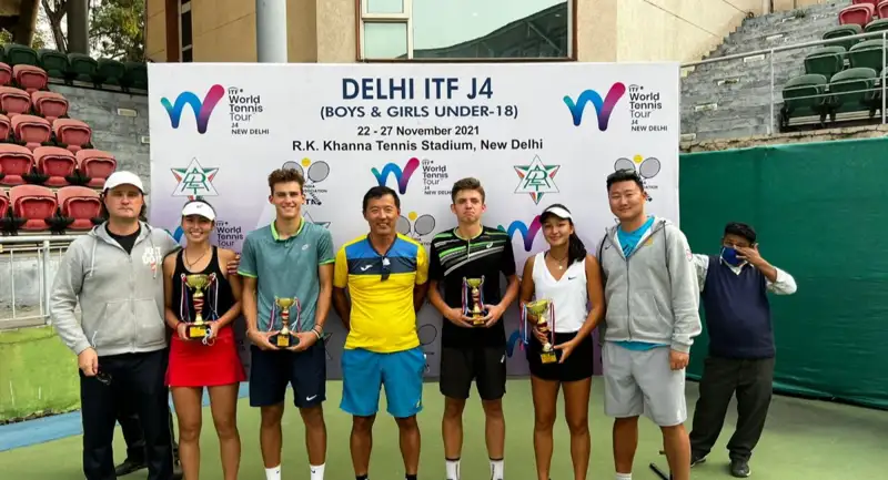 Молодые казахстанские теннисисты снова в призерах на турнирах ITF