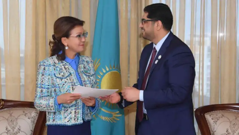 Дарига Назарбаева приняла Посла ОАЭ