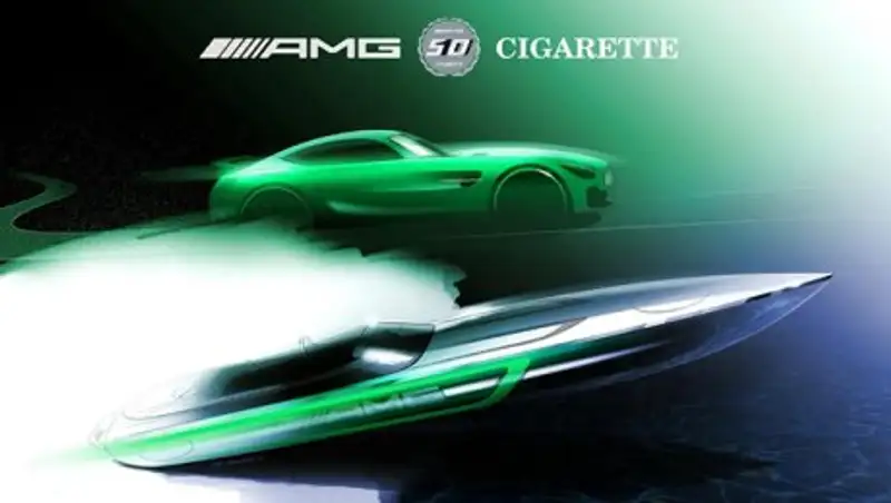Mercedes-AMG построил катер в стиле GT R