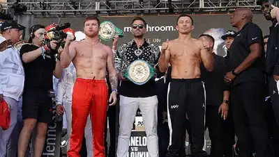 Бокс Взвешивание, фото - Новости Zakon.kz от 17.09.2022 07:44