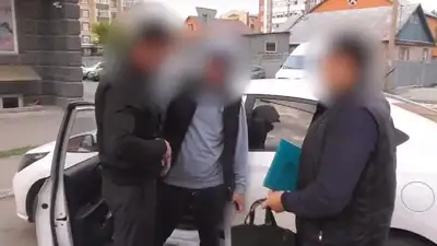 задержание подозреваемого, фото - Новости Zakon.kz от 12.10.2023 21:47