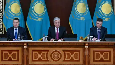 Казахстан совещание Токаев правительство, фото - Новости Zakon.kz от 19.04.2023 11:09