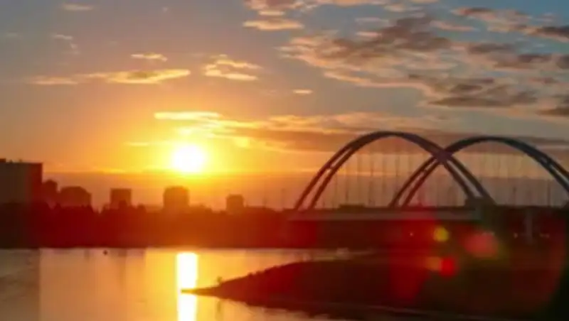 Восход солнца в Нур-Султане - BBC представили ролик