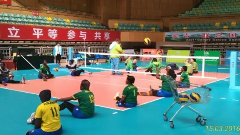 Казахстанские параволейболисты лидируют на Межконтинентальном Кубке в Китае