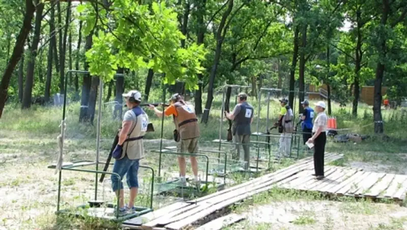 Выступление юниоров на VI Чемпионате Союза по компакт спортингу
