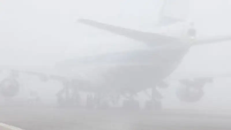 В аэропорту Астаны из-за тумана задерживается вылет 9 авиарейсов