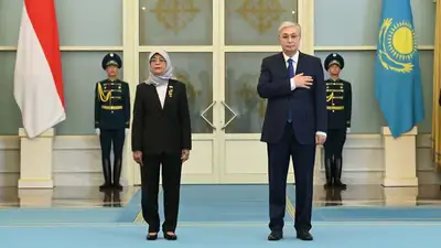 Президент Сингапура прибыла в Акорду