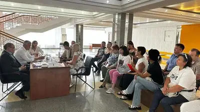 прием жителей Темиртау, фото - Новости Zakon.kz от 28.07.2023 11:50