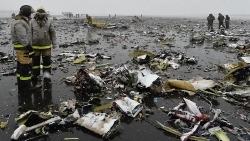 На месте крушения Boeing завершены поисково-спасательные работы