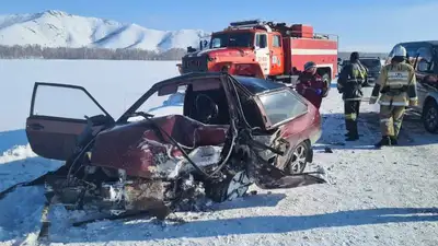 ДТП в ВКО, фото - Новости Zakon.kz от 13.02.2023 23:43