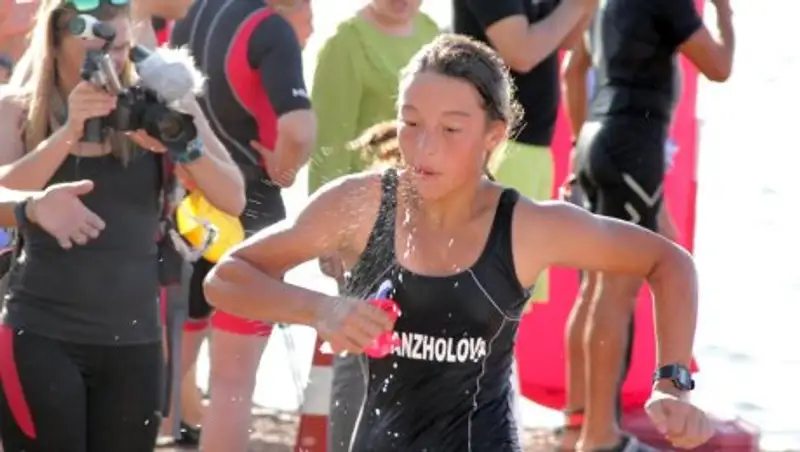 На Капчагайском водохранилище состоялся чемпионат страны по триатлону