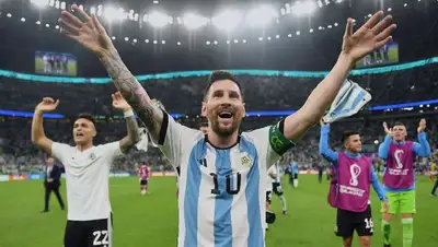 Месси, сборная Аргентины победа Мексику, ЧМ-2022, фото - Новости Zakon.kz от 27.11.2022 03:21