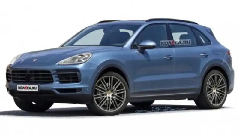 Новый Porsche Cayenne дебютировал на независимом рендере