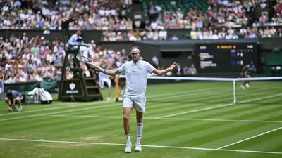 Александр Бублик под бурные овации покинул Уимблдон, фото - Новости Zakon.kz от 09.07.2023 22:24