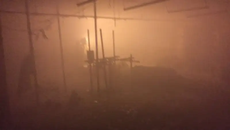 В Астане вновь горела строящаяся высотка "Абу-Даби Плаза"