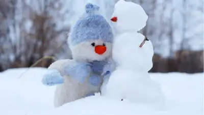 зима, снеговик , фото - Новости Zakon.kz от 31.12.2021 12:13