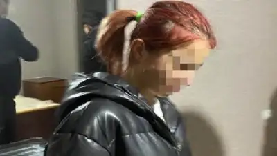 задержана женщина , фото - Новости Zakon.kz от 22.01.2022 15:58