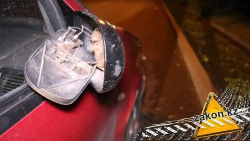 В Алматы сбили пьяного пешехода