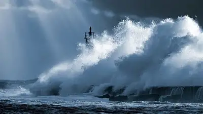 ураган обрушился на побережье Мексики, фото - Новости Zakon.kz от 25.10.2023 23:44