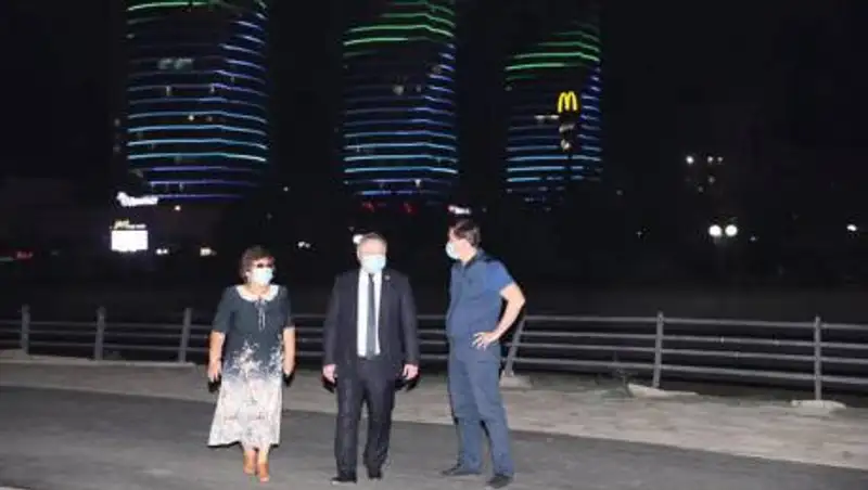 Уразалин поручил усилить работу по обеспечению улиц Актобе ночным освещением