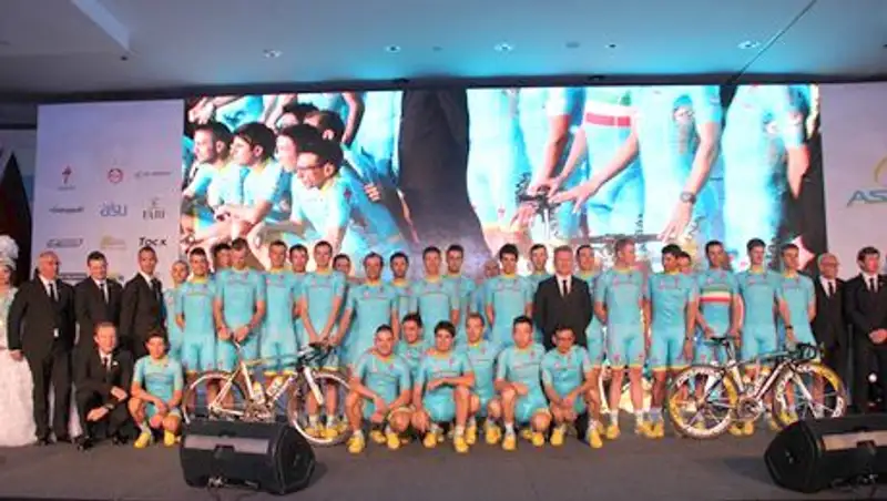 В Дубае состоялась презентация нового состава велоклуба Astana Pro Team