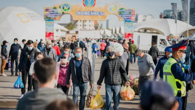 Жамбылская область привезла на ярмарку в столицу около 300 тонн продукции