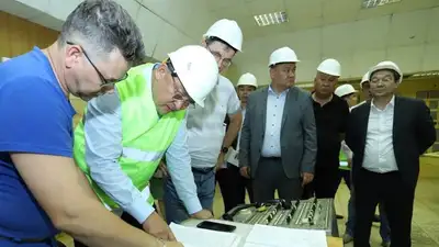 Члены областной комиссии по расследованию причины аварии на МАЭК посетили энергокомбинат