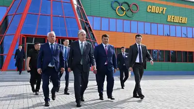 С чего началась рабочая поездка Токаева в Кызылординскую область, фото - Новости Zakon.kz от 10.10.2023 14:05