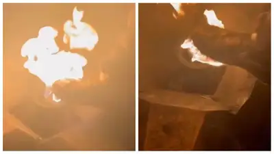 Подростки-вандалы осквернили "Вечный огонь" в Семее, фото - Новости Zakon.kz от 26.12.2022 17:06