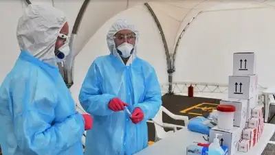 карантин, медики, фото - Новости Zakon.kz от 17.08.2022 08:22