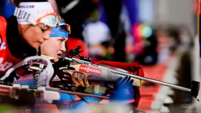 Результаты казахстанских биатлонисток в спринтерской гонке на втором этапе КМ