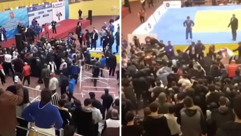 Турнир по дзюдо в Дагестане закончился массовой дракой