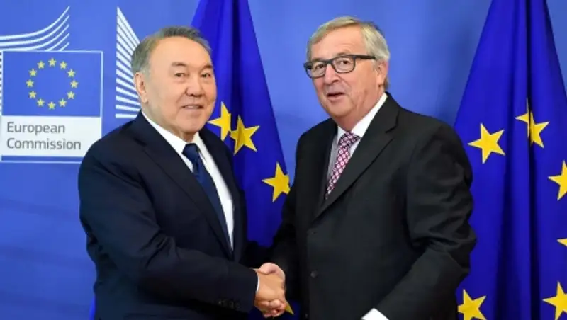 Нурсултан Назарбаев встретился с председателем Еврокомиссии Жан-Клодом Юнкером