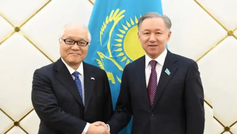 Н.Нигматулин принял Председателя Азиатского форума парламентариев по народонаселению и развитию